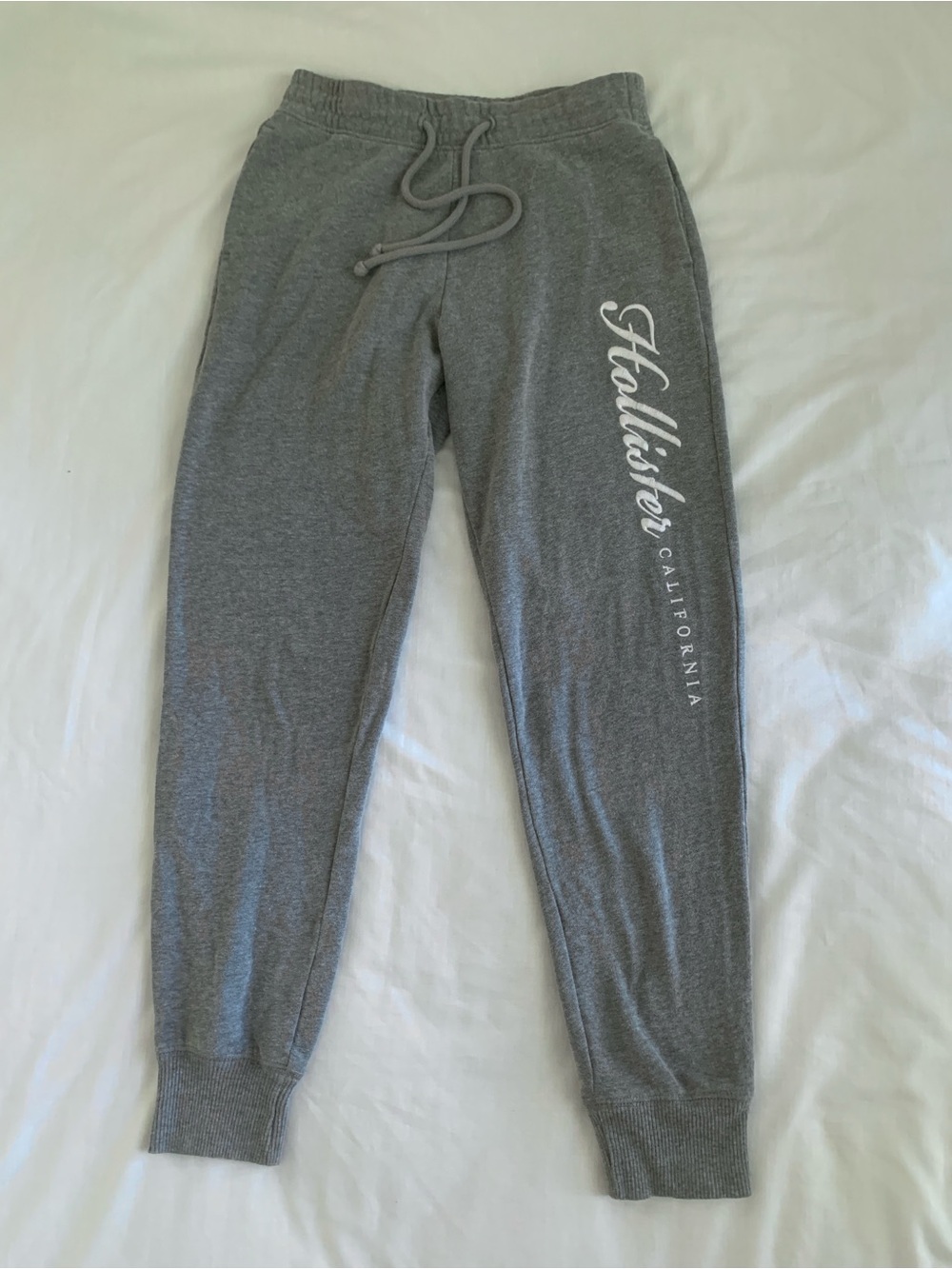 Hollister Gray Logo Sweat Joggers